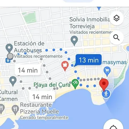 A 30m Del Mar, Con Wifi Gratis شقة *